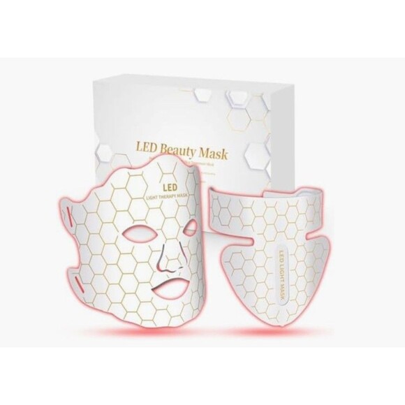 Yahi LED Face Mask Light Therapy Red Light Therapy for Face 175 High-Density ... - Picture 1 of 10